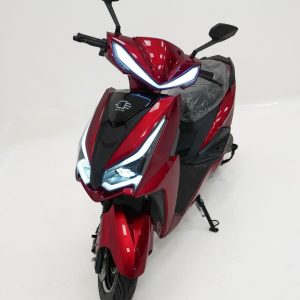 Venda de Moto Elétrica Scooter 2000W Vermelha Homologada para